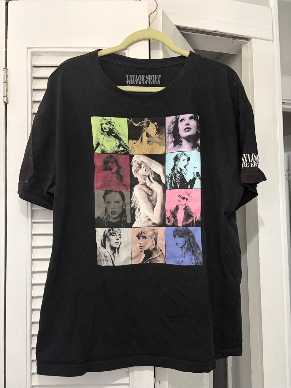 Taylor Swift Black 'The Eras Tour' Graphic Tee